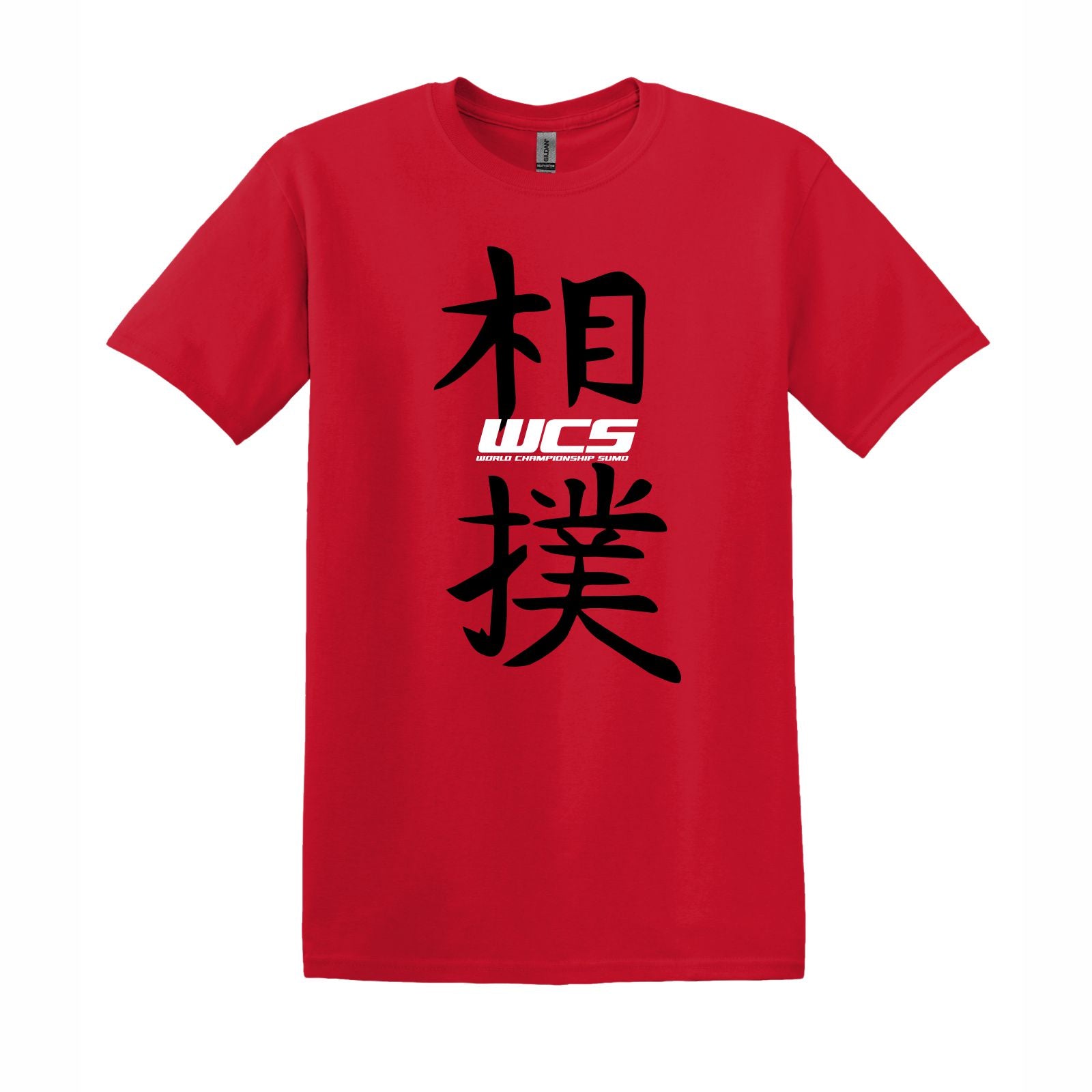 Men's Fashion Tee -Red- Logo